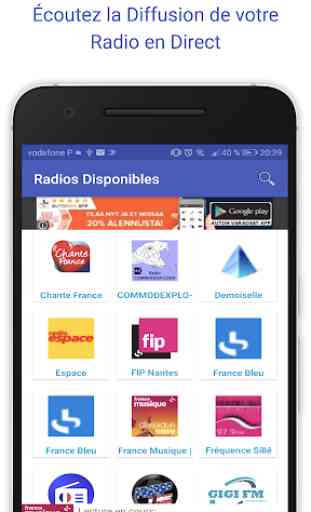 Radios France - Radio en Direct Gratuites FM/AM 1