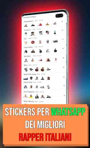 Rapper Italiani Stickers per Whatsapp 1
