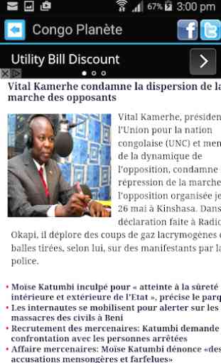 Rep. Dem. du Congo Actualités 3