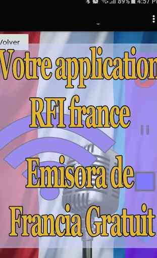 RFI france Radio Emisora de Francia Online Gratis 2