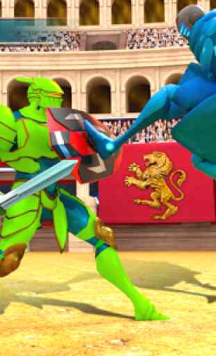 scontro tra gladiatori robot giochi combattimento 2
