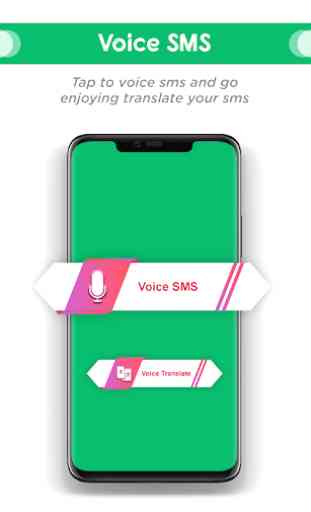 Scrivi SMS con la voce: Voice SMS Voice Translator 1