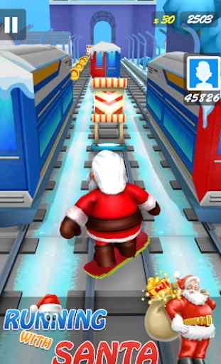 Subway Santa Surf Runner: Santa Run Game Adventure 1