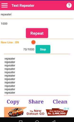 Text Repeater - FAST repeat up to 10,000+ times 4