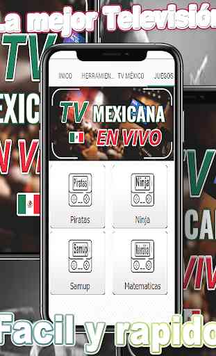 TV Mexicana Gratis en Vivo y en Directo Guide 2