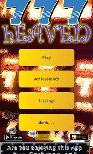 777 Heaven Classic UK Slot Sim 1