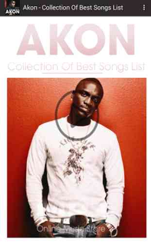 Akon - Collection Of Best Songs List 3
