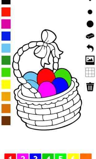 Attivo Libro da Colorare Della Pasqua Per i Bambini 2