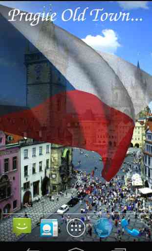 Czech Flag Live Wallpaper 2
