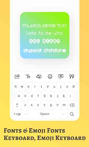 Fonts & Emoji - Fonts Keyboard, Emoji Keyboard 1