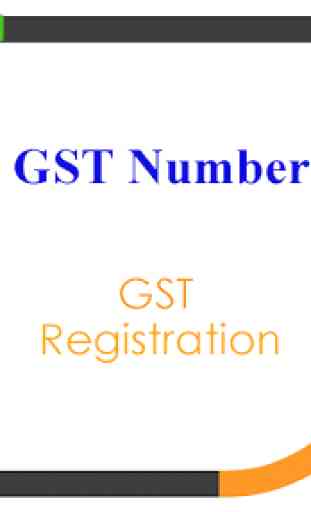 GST Number : App for GST Number Registration 1