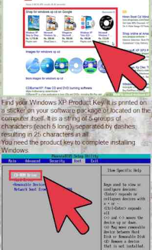 How to install  XP Windows 3