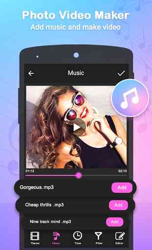 Image to Video Maker with Music – Slideshow Maker 4