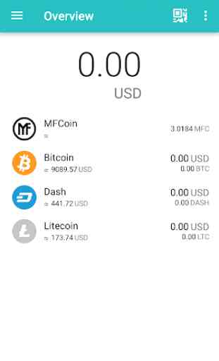 MFCoin wallet 3