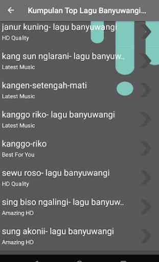 New Kumpulan Top Lagu  Banyuwangi 2019 Offline 3