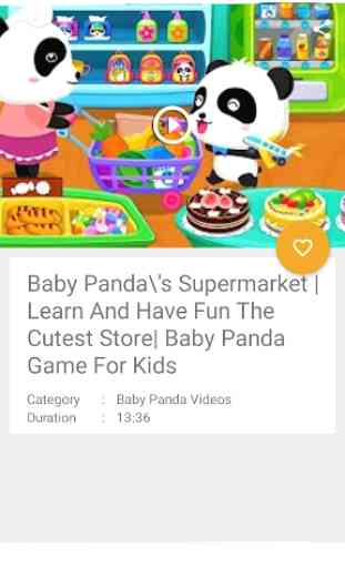 New Video Baby Panda 3