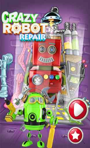 Pazzo riparazione robot: riparazione e riparazione 1