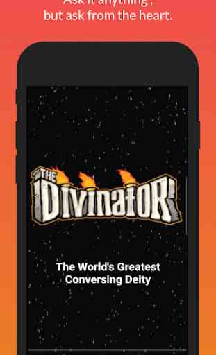 The Divinator: World's Greatest Conversing Deity 1