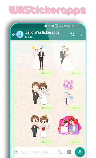 WAStickerApps: Adesivi per Matrimoni 3