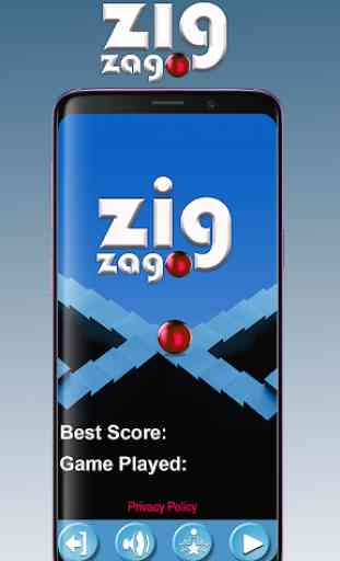 Zig Zag Ball Game : Speed Ball Racer 1