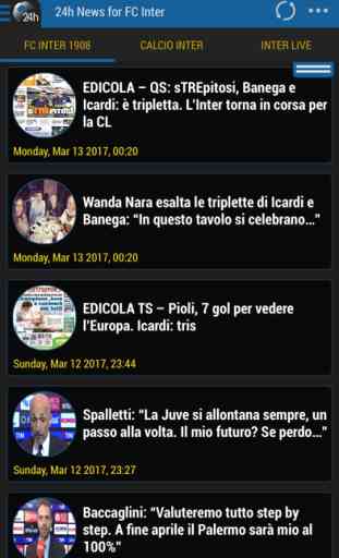 24h News for FC Inter 1