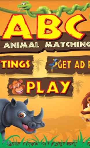 ABC Animal Matching 1