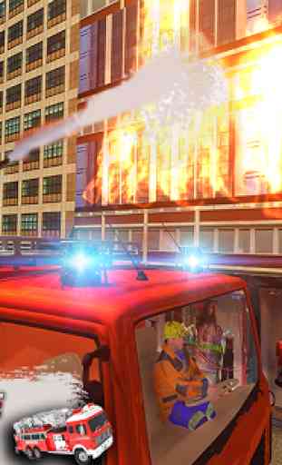 American FireFighter Hero: Fire Truck Simulator 1