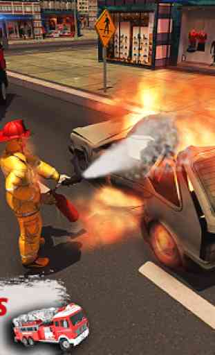 American FireFighter Hero: Fire Truck Simulator 2
