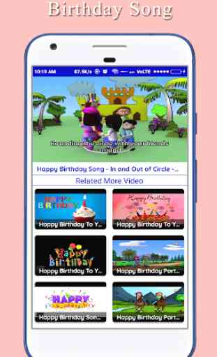 Birthday Song For Kid's 4