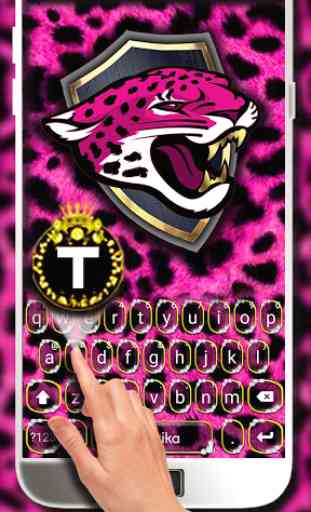 Cheetah Pattern Tema Tastiera 2