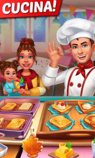 Cooking Crush: giochi di cucina e giochi popolari 3