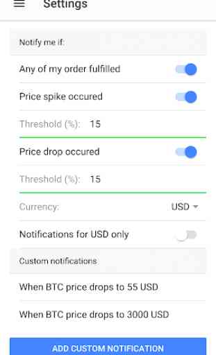 Cryptofy.me: GDAX trading app 4