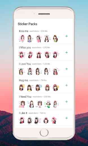 Cute Girl Stickers for WhatsApp - WAStickerApps 1