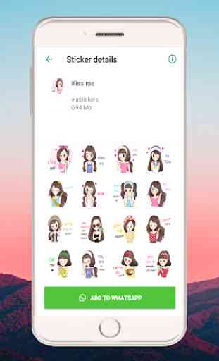 Cute Girl Stickers for WhatsApp - WAStickerApps 2