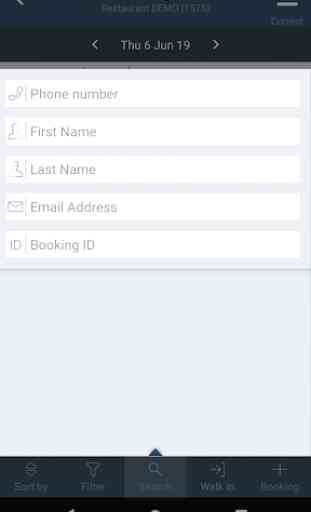 DinnerBooking Business 3