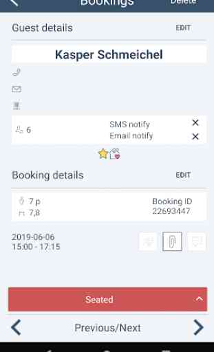 DinnerBooking Business 4