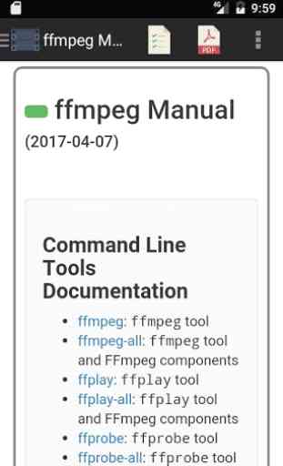 ffmpeg Reference Manual 2