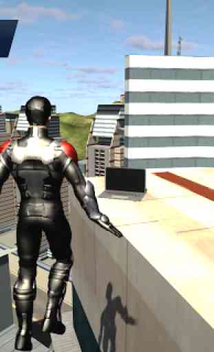 Flying Superhero : Vegas Crime City Rescue Mission 4