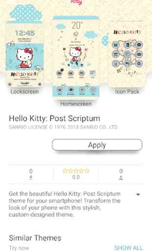 Hello Kitty Theme: Post Scriptum 2