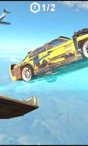 Impossible GT Racing Car Stunt - Ramp Car Stunts 3