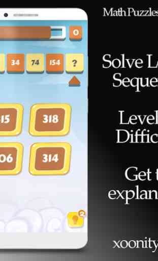 Math Puzzles - Algebra Game, Mathematic Arithmetic 2