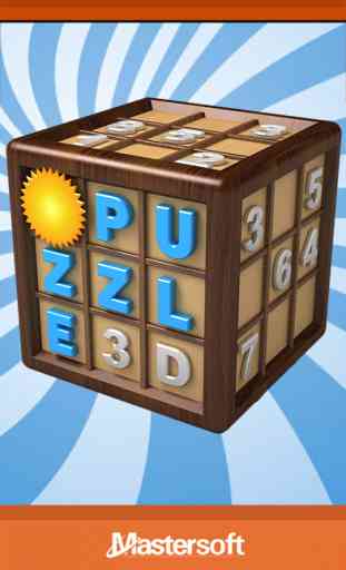 Numero 3D di Puzzle 1