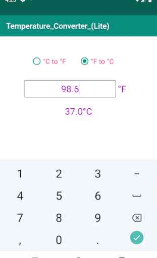 Temperature Converter (Lite) 2