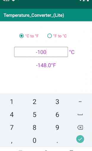 Temperature Converter (Lite) 3