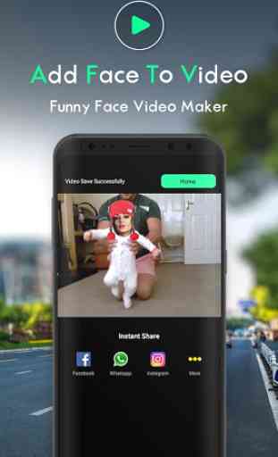 Video face changer - Add face in videostatus maker 1