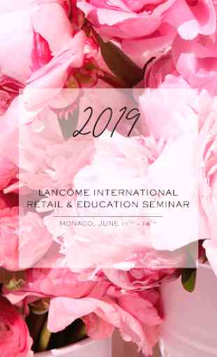 2019 Lancôme Intl R&E Seminar 1