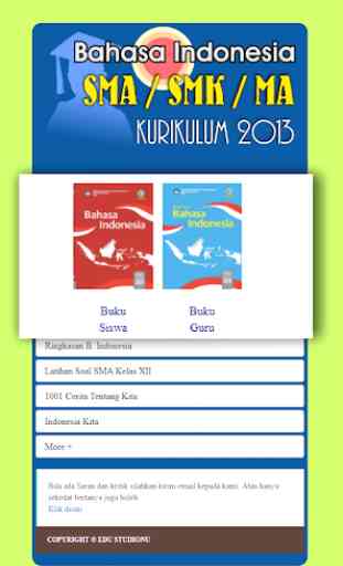Bahasa Indonesia SMA / SMK / MA Lengkap K13 2