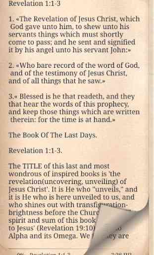 Bible Commentary on Revelation 1