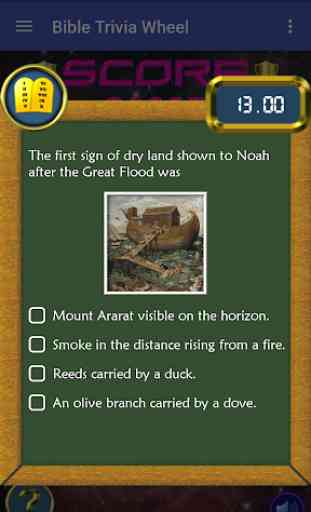 Bible Trivia Wheel - Bible Quiz Game 4