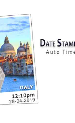 Date Stamp Photo Location - Auto Timestamp Camera 4